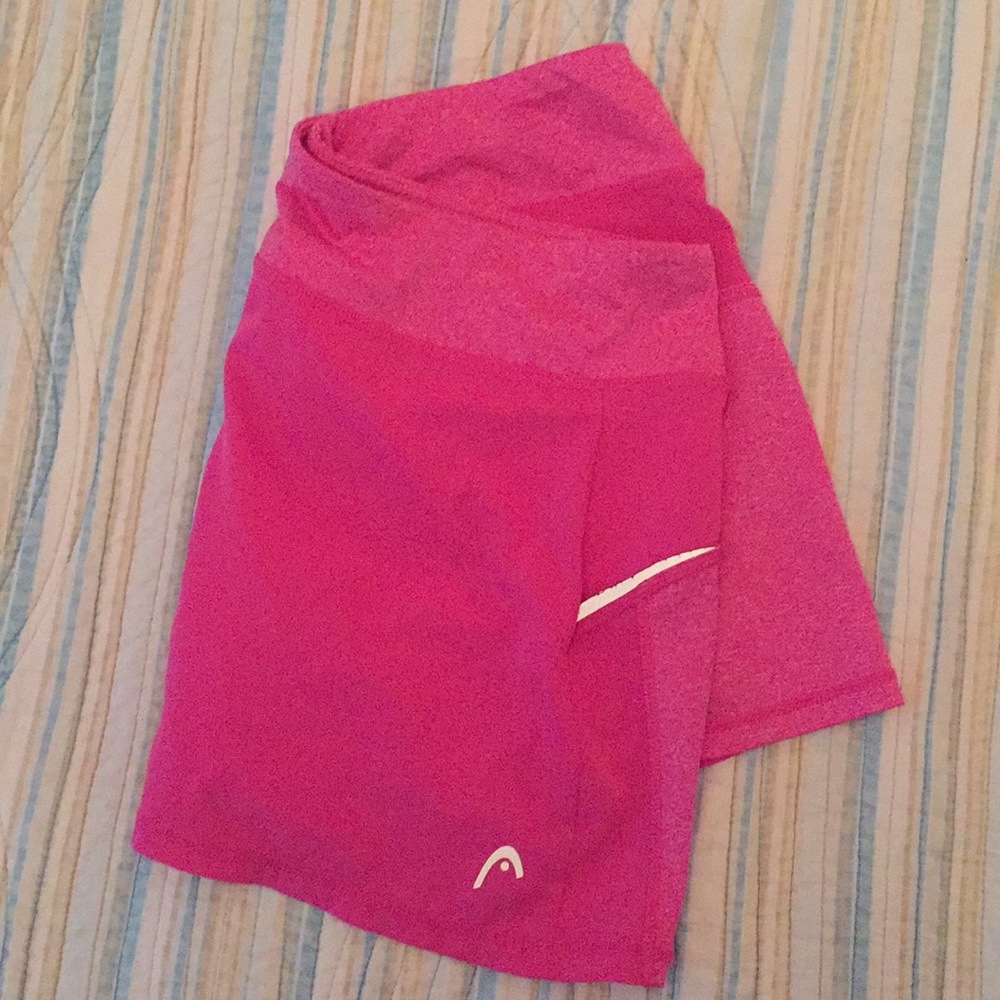 HEAD pink tennis skirt. SizeM